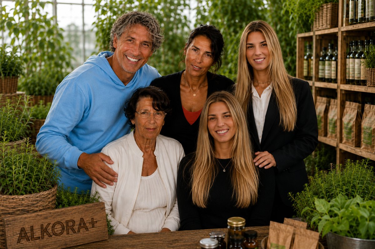 The Angheben family — three generations behind ALKORA+